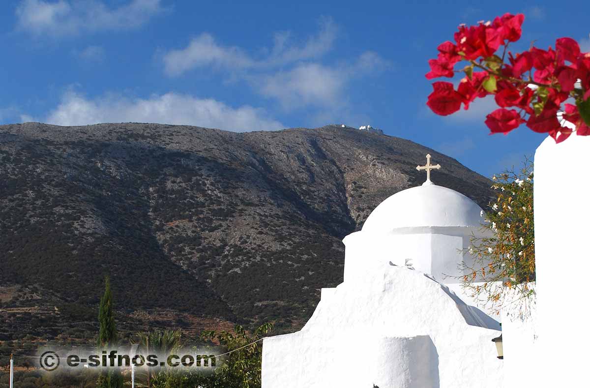 La chapelle Panagia Barou à Apollonia