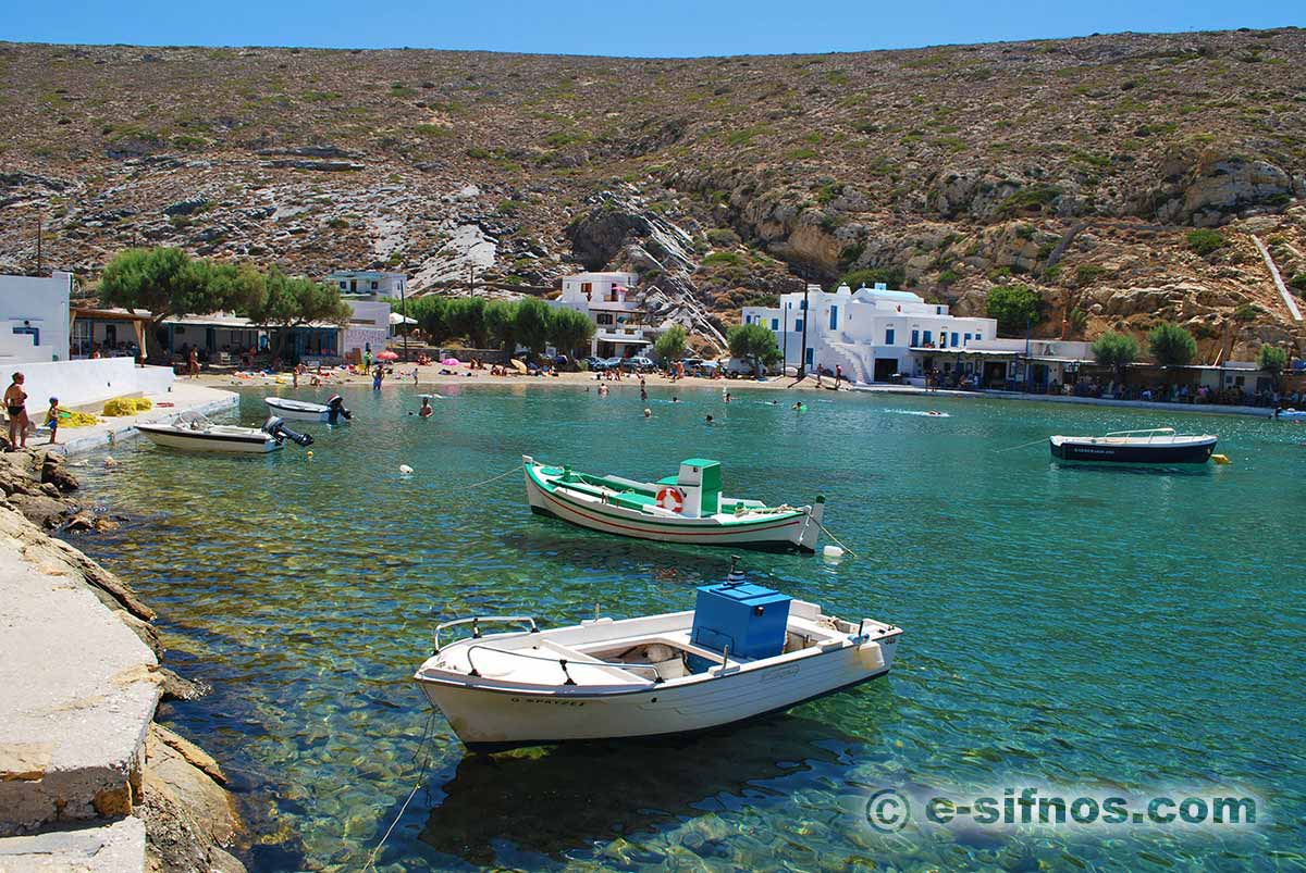 La plage de Cheronissos