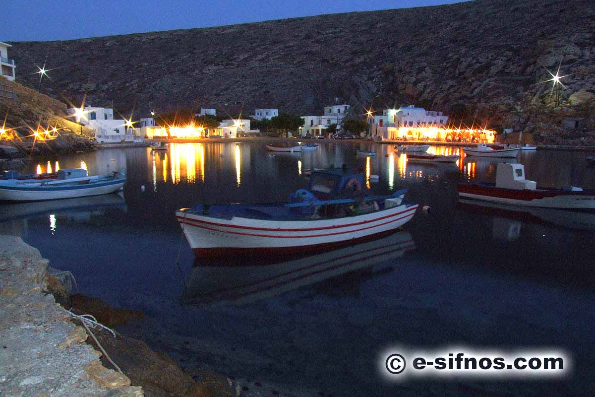 Vue de nuit de Cheronissos