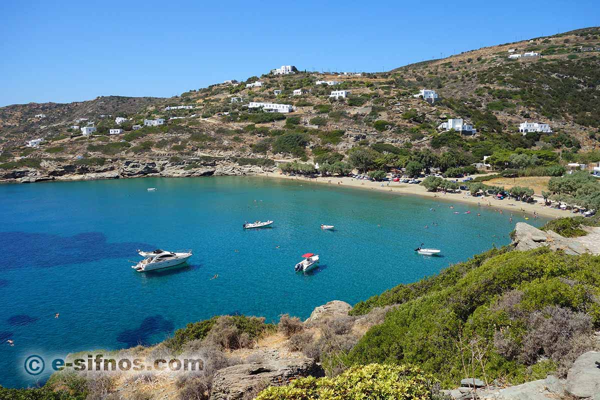Apokofto plage à Sifnos