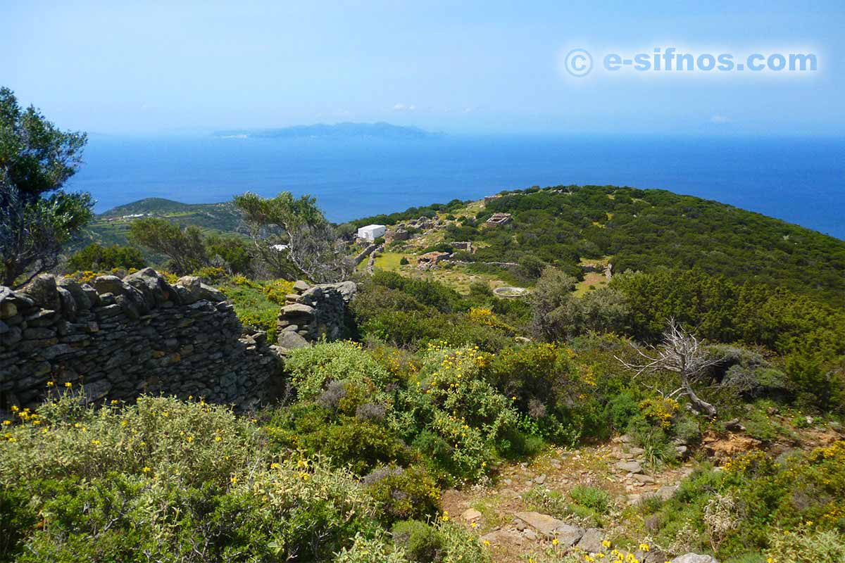 Paysage dans la région Natura
