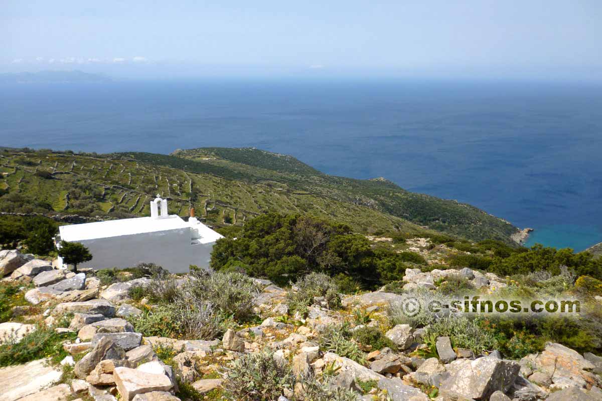 L'église de Panagia Nigiou (signifie du soleil)